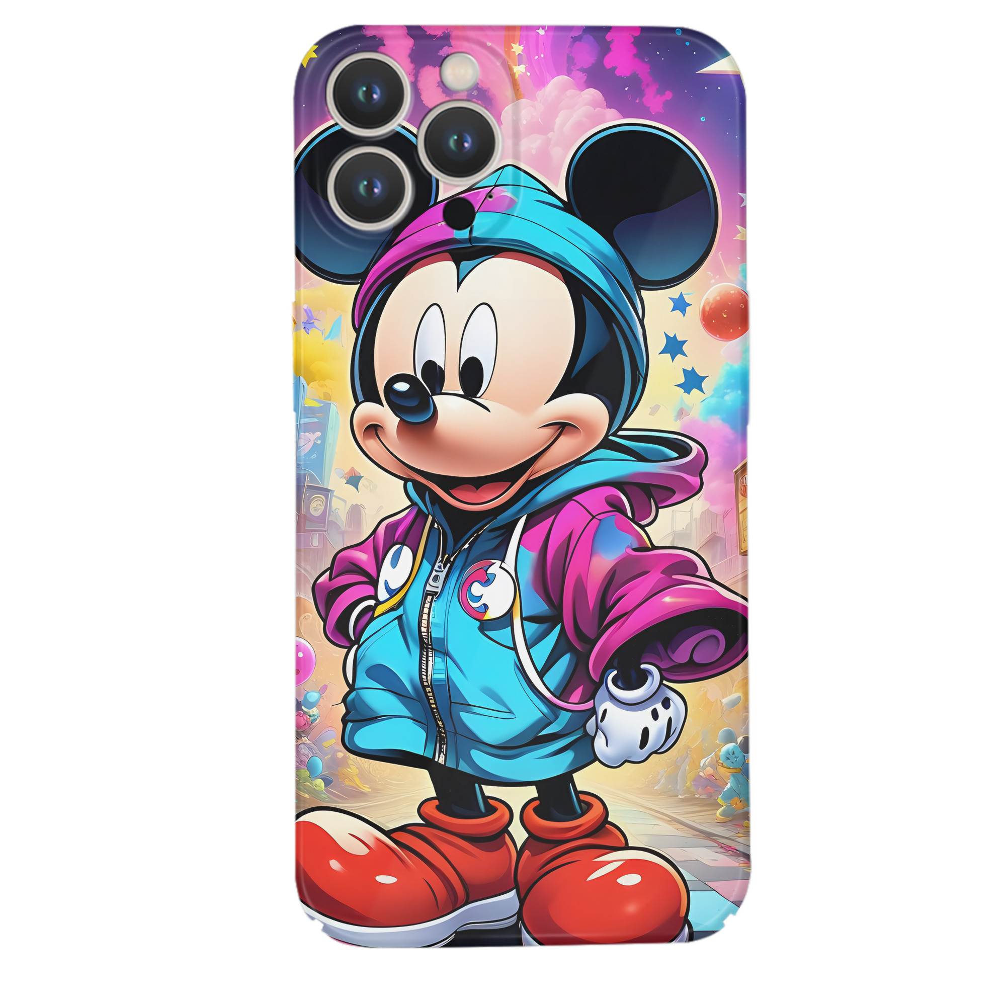 （画像用） ミッキーマウス Mickey Mouse 【iPhone 14シリーズ対応】ハードケース